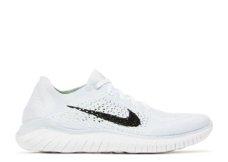 Nike Wmns Free Rn Flyknit 2018 - White Platinum