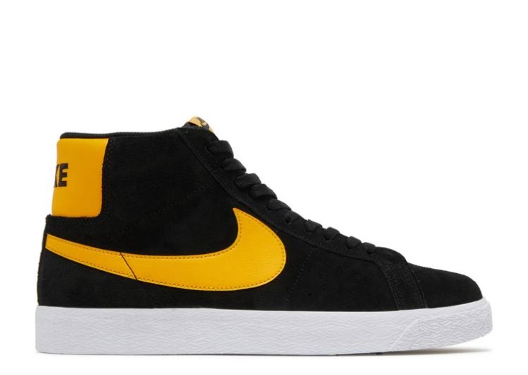 Nike Zoom Blazer Mid Sb - Black University Gold