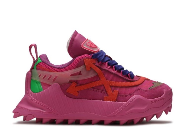 Off- White Wmns Odsy-1000 Fuchsia/Multicolor