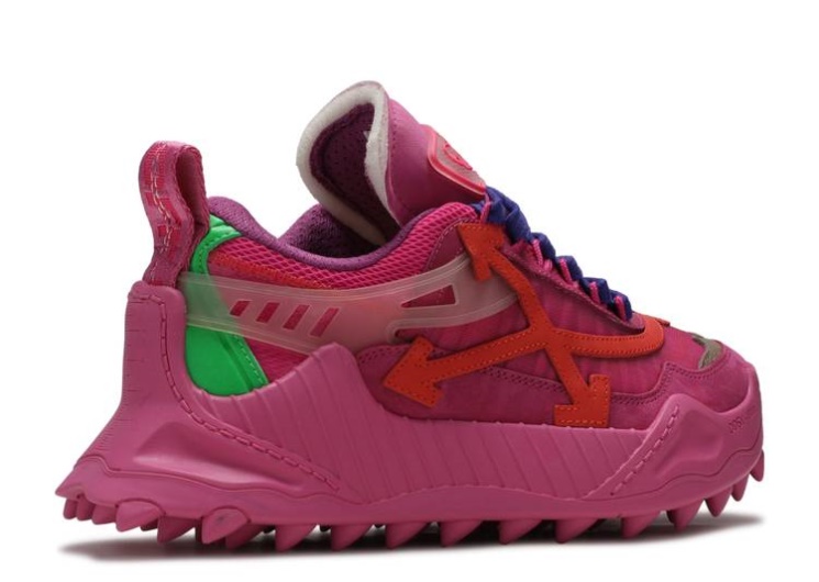 Off- White Wmns Odsy-1000 Fuchsia/Multicolor