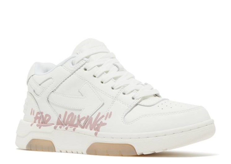 Off- White Wmns Out Of Office - For Walking White/Pink