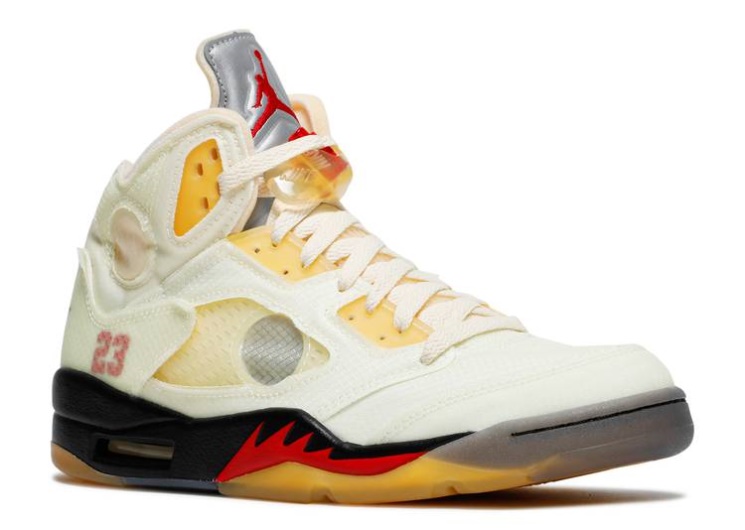 Off-White X Air Jordan 5 Sp - Sail