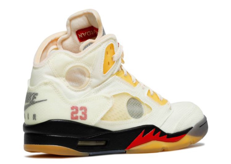 Off-White X Air Jordan 5 Sp - Sail