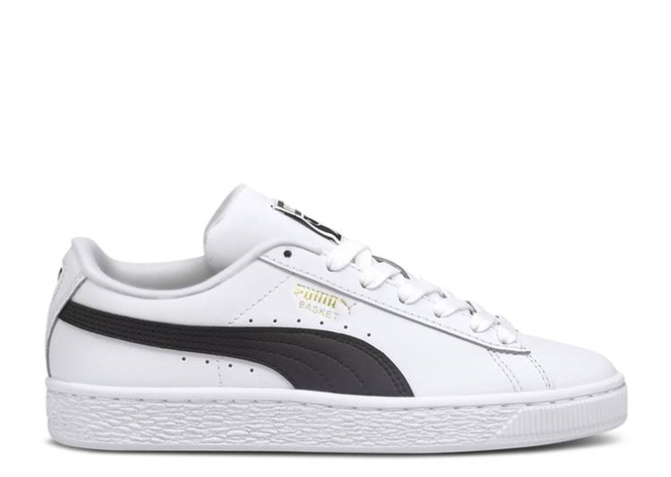 Puma Basket Classic 21 Jr - White Black