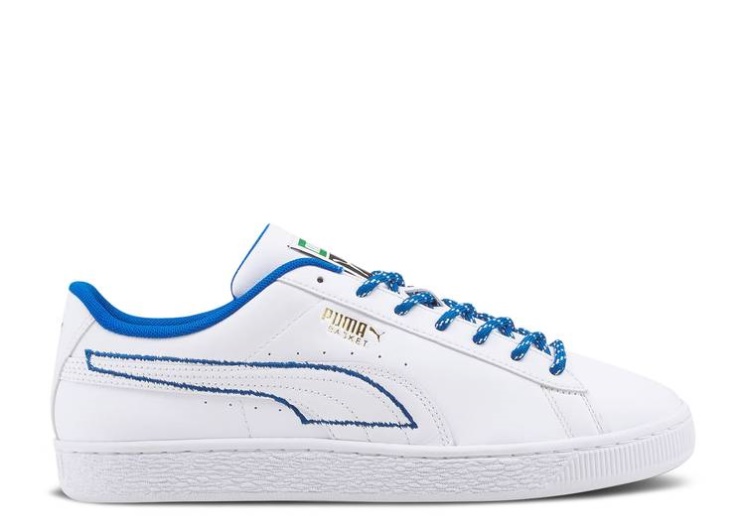 Puma Basket New Heritage - White Royal