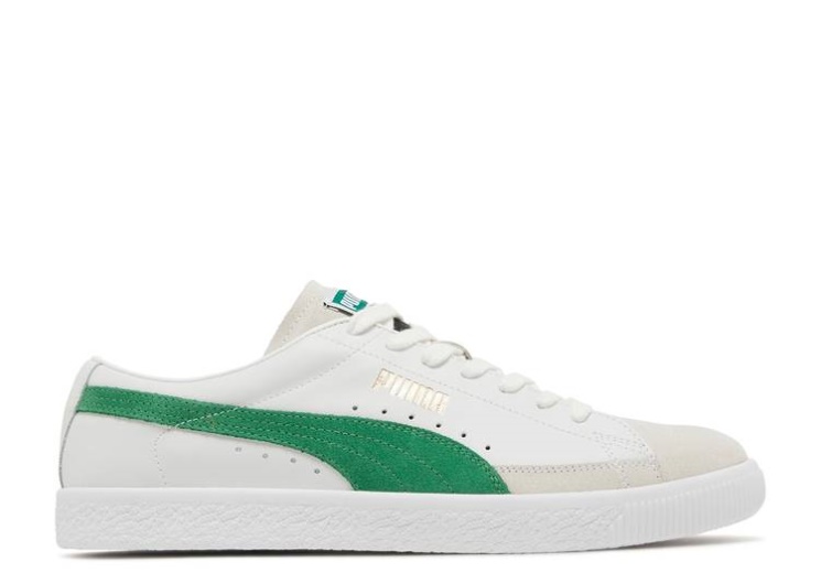 Puma Basket Vintage - White Amazon Green