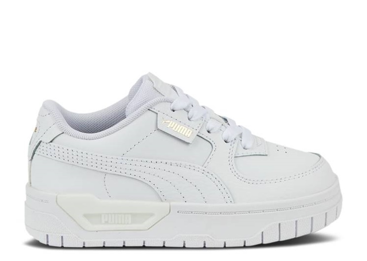 Puma Cali Dream Leather Little Kid - Triple White