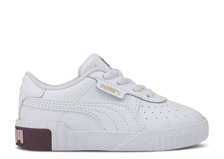 Puma Cali Infant - White Burgundy