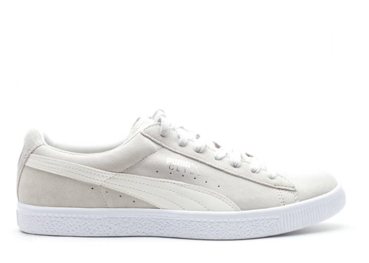 Puma Clyde Premium Silver Birch/Whisper White