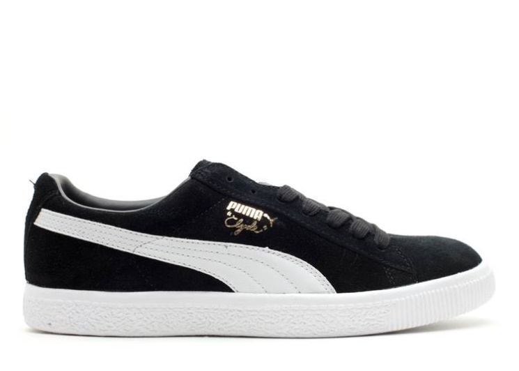 Puma Clyde Script Black/White