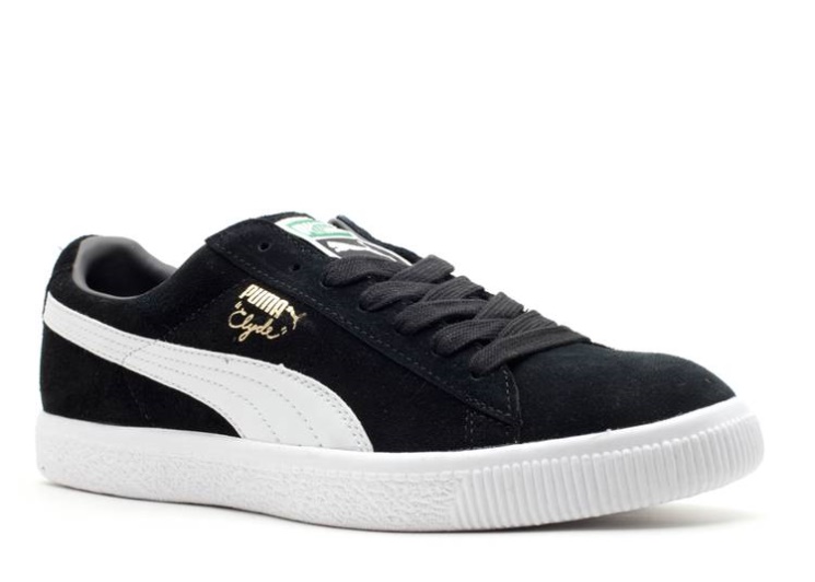 Puma Clyde Script Black/White