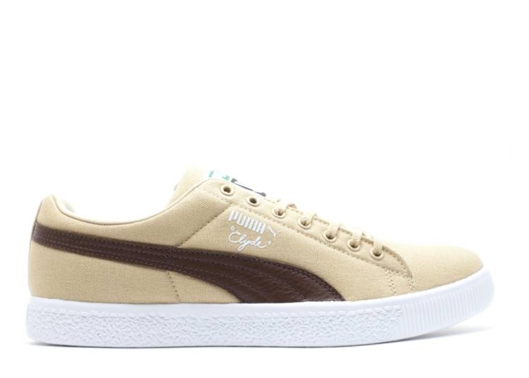 Puma Clyde X Undefeated Canvas Hemp/Dark Earth Brown