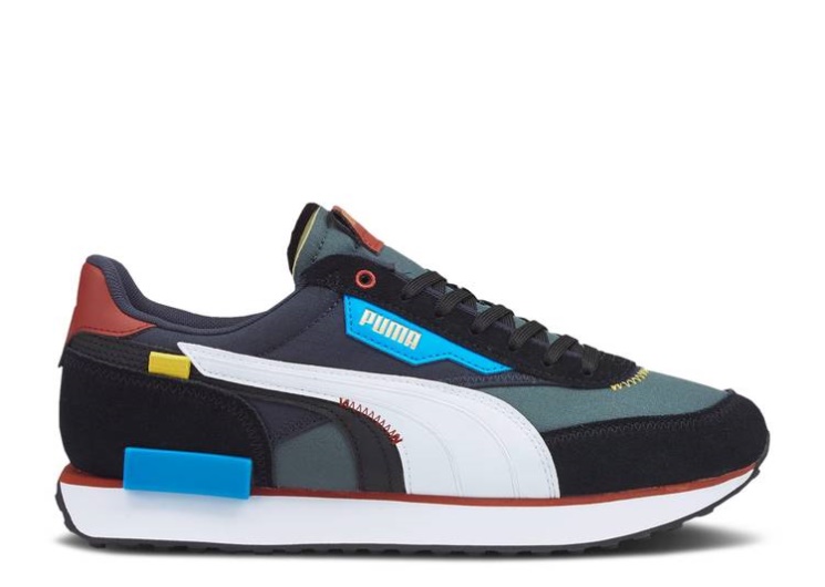 Puma Future Rider - Displaced Dark Slate/White