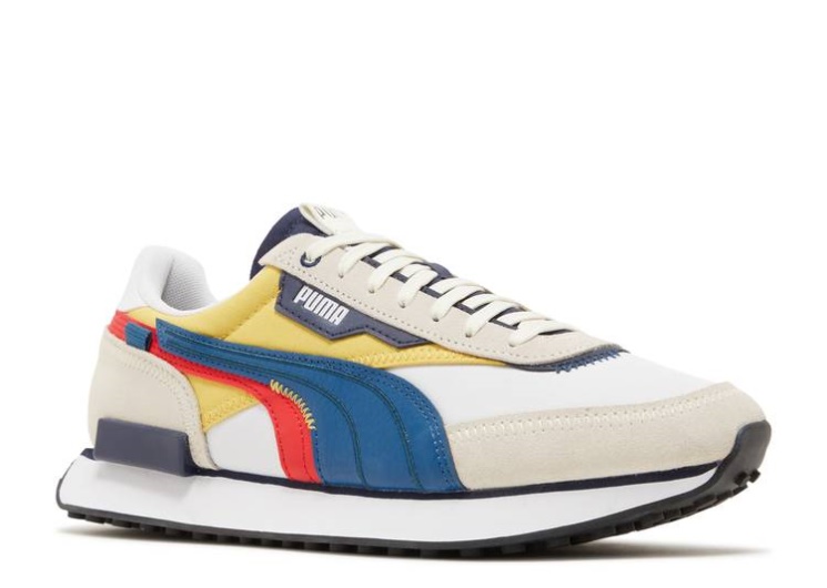 Puma Future Rider - Displaced White/Sailing Blue