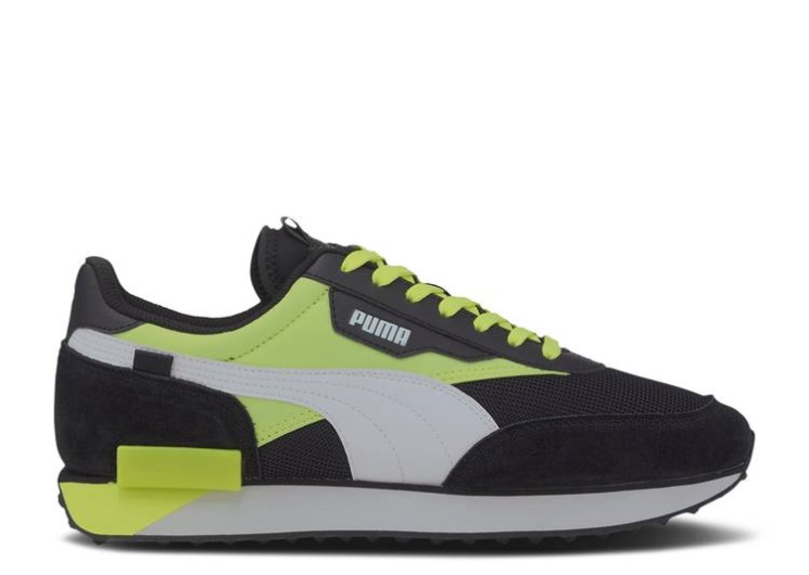 Puma Future Rider - Neon Play Black/Fizzy Yellow