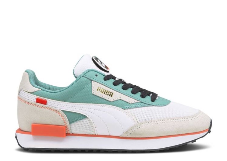 Puma Future Rider Go For - White Mineral Blue