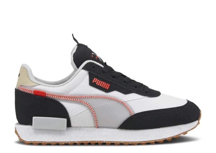Puma Future Rider Jr - White Black Gum