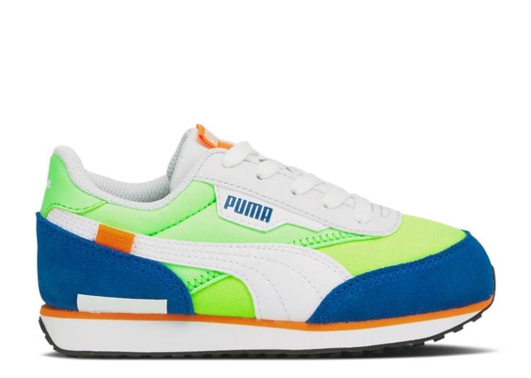 Puma Future Rider Play On Jr - White Fizzy Lime
