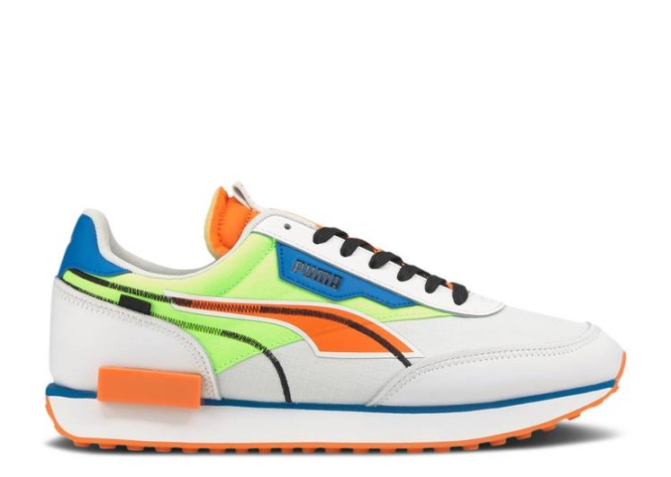 Puma Future Rider Twofold - White Green Glare