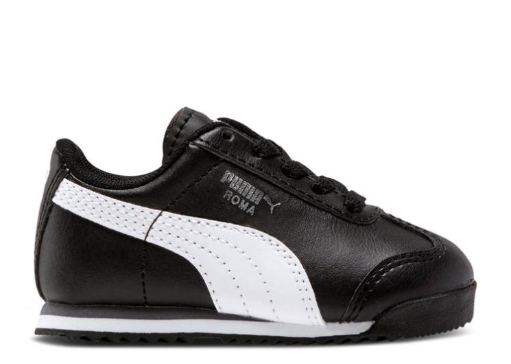 Puma Roma Basic Infant - Black White