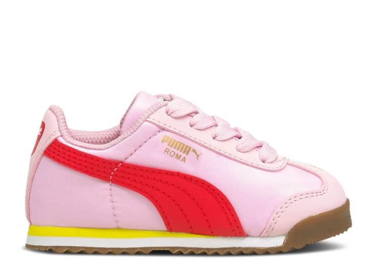 Puma Roma Basic Summer Infant - Pink Lady Poppy Red