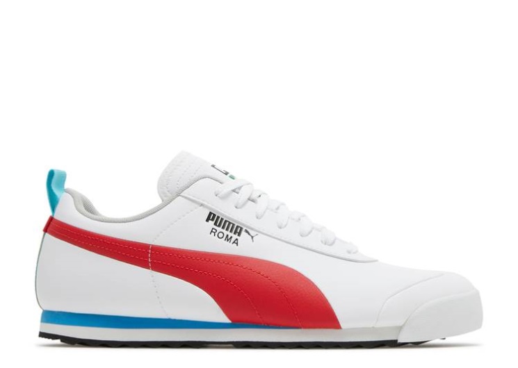 Puma Roma Game - White High Risk Red