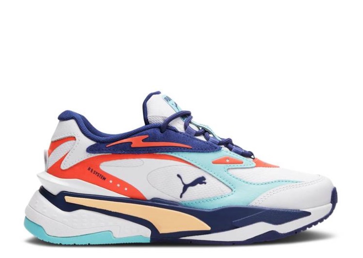 Puma Rs-Fast Courtside Big Kid - White Angel Blue