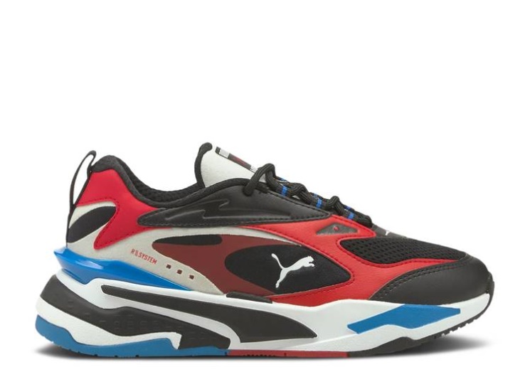 Puma Rs-Fast Jr - Black Urban Red