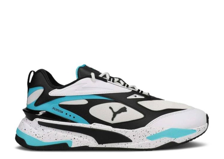 Puma Rs-Fast Nano - White Teal Speckled