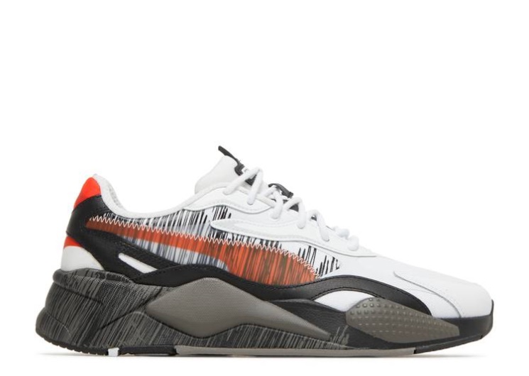 Puma Rs-X3 Render - White Red