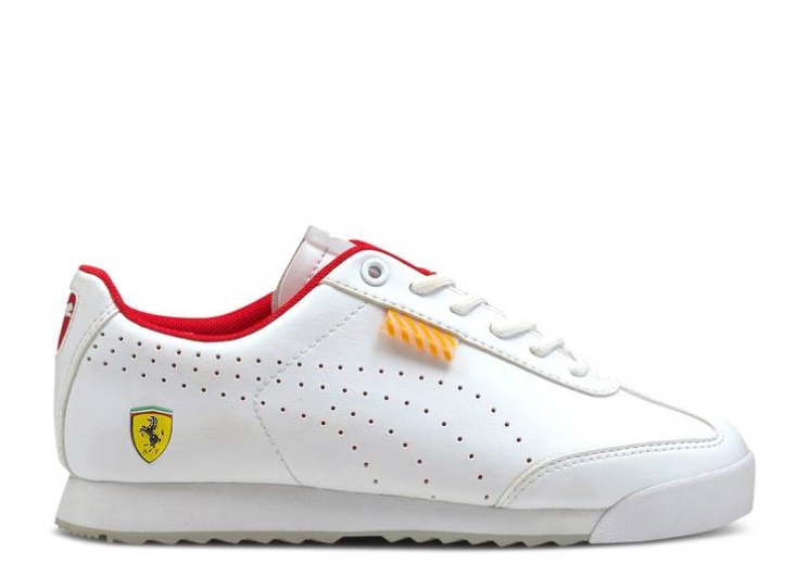 Puma Scuderia Ferrari X Roma Big Kid - White