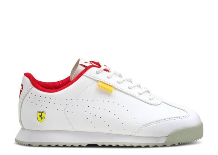 Puma Scuderia Ferrari X Roma Little Kid - White