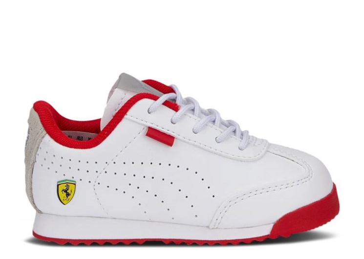 Puma Scuderia Ferrari X Roma Via Infant - White