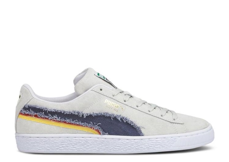 Puma Suede - Triplex Denim White/Peacoat