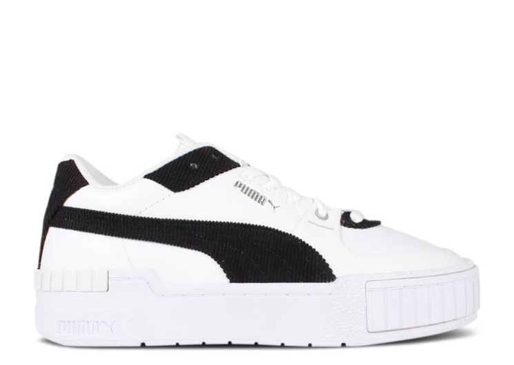 Puma Wmns Cali Sport Corduroy - White Black