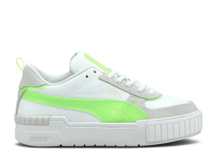 Puma Wmns Cali Sport Pop - White Green Glare
