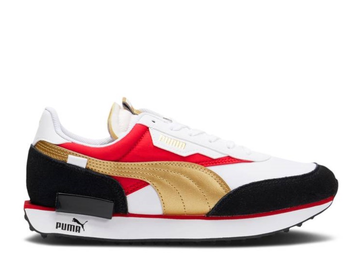 White/Team Gold/Black