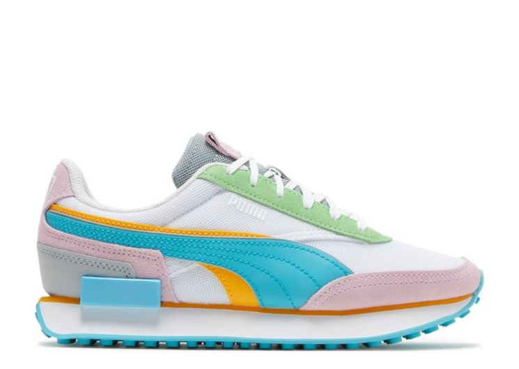 Puma Wmns Future Rider Double - White Pink Lady