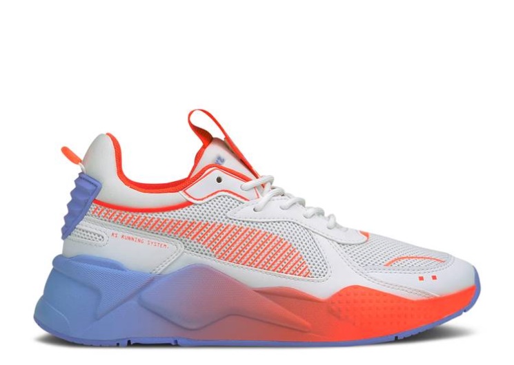 White/Fiery Coral/Purple