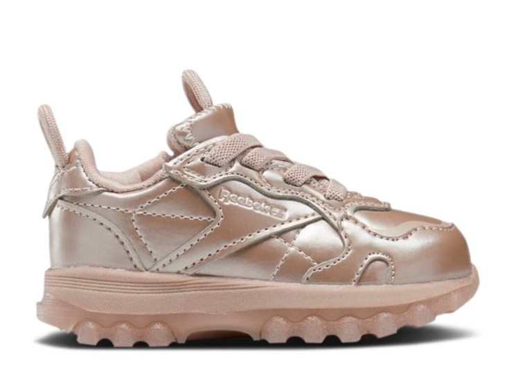 Reebok Cardi B X Classic Leather Toddler - Rose Gold Champagne
