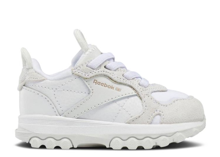 Reebok Cardi B X Classic Leather Toddler - White