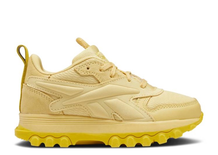 Reebok Cardi B X Classic Leather V2 Little Kid - Weathered Yellow