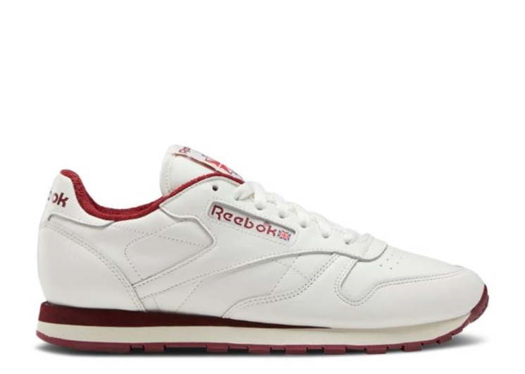 Reebok Classic Leather - Chalk Classic Burgundy