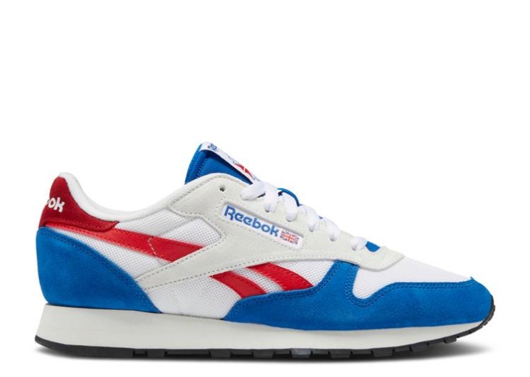 Reebok Classic Leather - Make It Yours Vector Blue/White/Vector Red