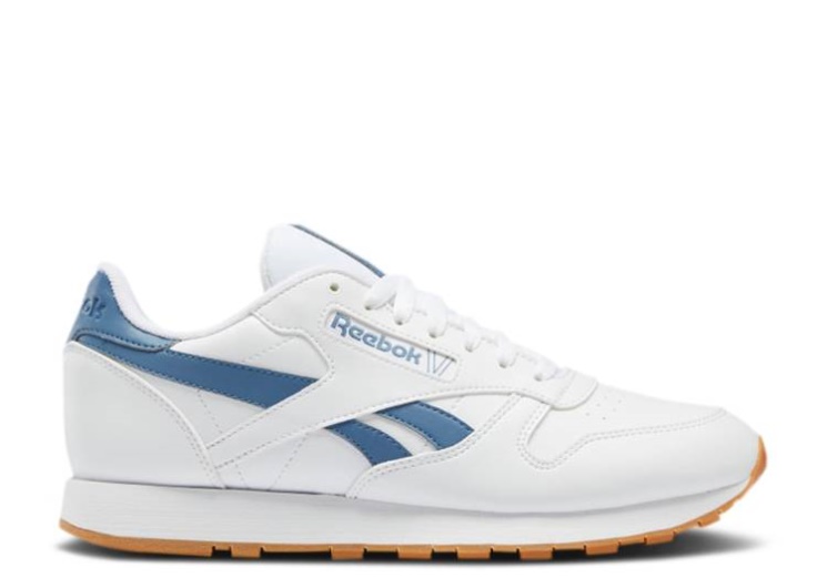 Reebok Classic Leather - White Blue Slate