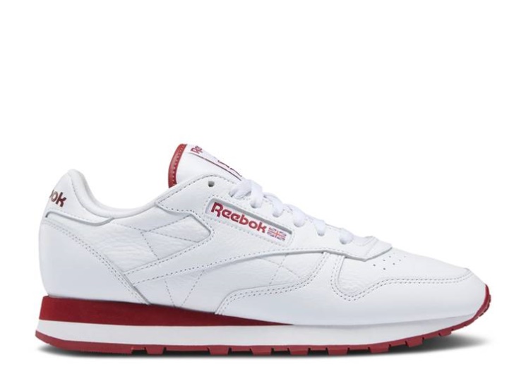 Reebok Classic Leather - White Flash Red