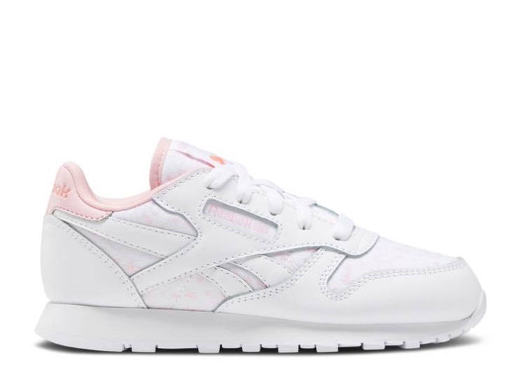 Reebok Classic Leather J - Valentines Day White/Pink Glow/Coral