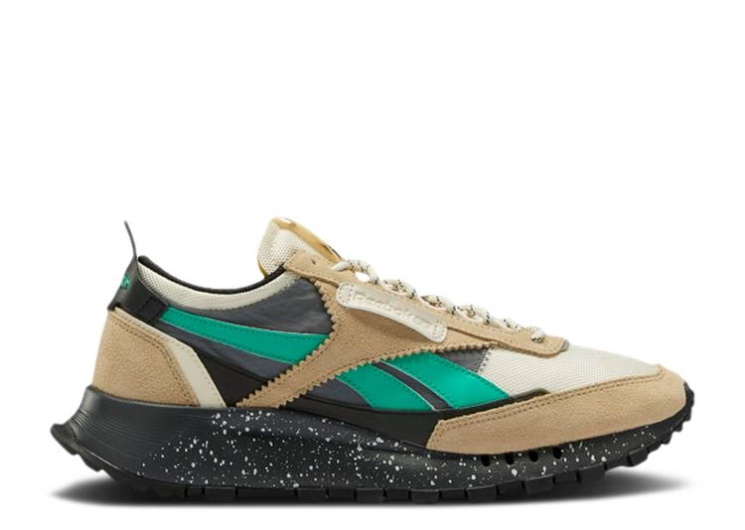 Reebok Classic Leather Legacy - Splatter Paint Utility Beige/Alabaster/Black