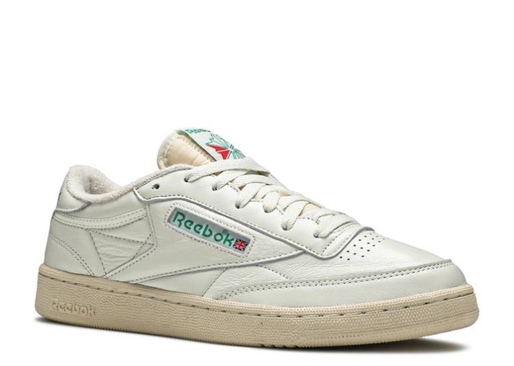 Reebok Club C 85 Vintage Chalk/Paper White/Green/Red