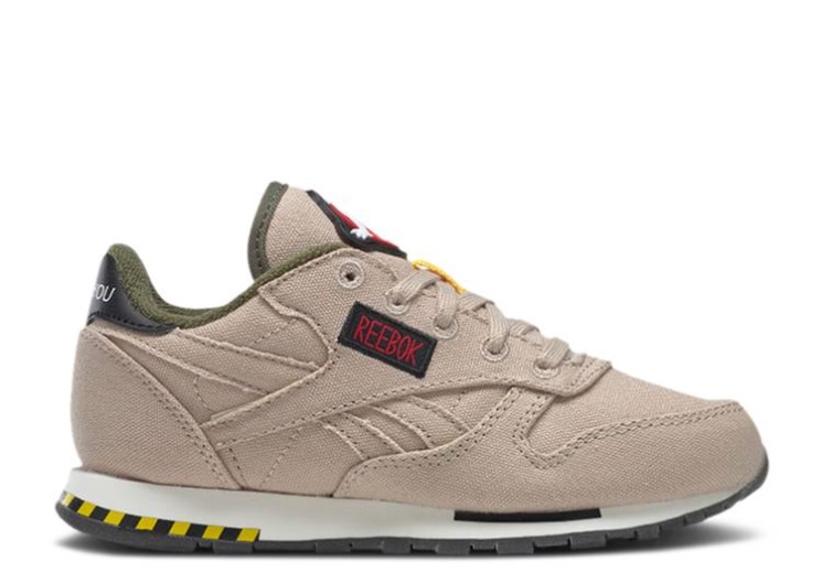 Reebok Ghostbusters X Classic Leather J - Khaki Flight Suit